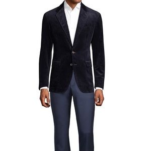 Polo Ralph Lauren Stretch Corduroy Sports Coat Navy Blue